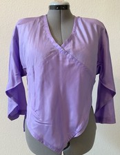 Vintage Neiman Marcus 100% Silk Lavender Blou...