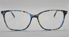 Chelsea Morgan Eyeglasses Frames CM 202224 BL 54-14-140 Blue Tort No Lenses 