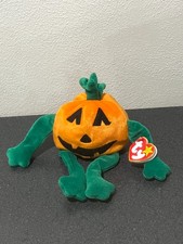1998, Retired, "Pumpkin" The Pumpkin, Ty Beanie Baby Plush Toy, W/Tags