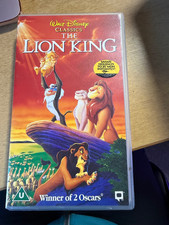 The Lion King - VHS Video Tape - Walt Disney Classic