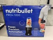 NutriBullet 1200W Pro+ Personal Blender Pulse Function Matte Black N12-1009MKP