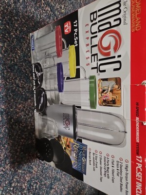 Magic Bullet Express 17-Piece Blender Set Smoothie Chopper Juicer