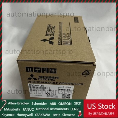 Mitsubishi FX3G-60MT/ES Programmable Controller One New FX3G60MT/ES