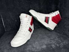 Gucci „New Praga Karibu” White Unisex Hi-top Trainers Size 38,5eu/5,5uk 720£ RRP