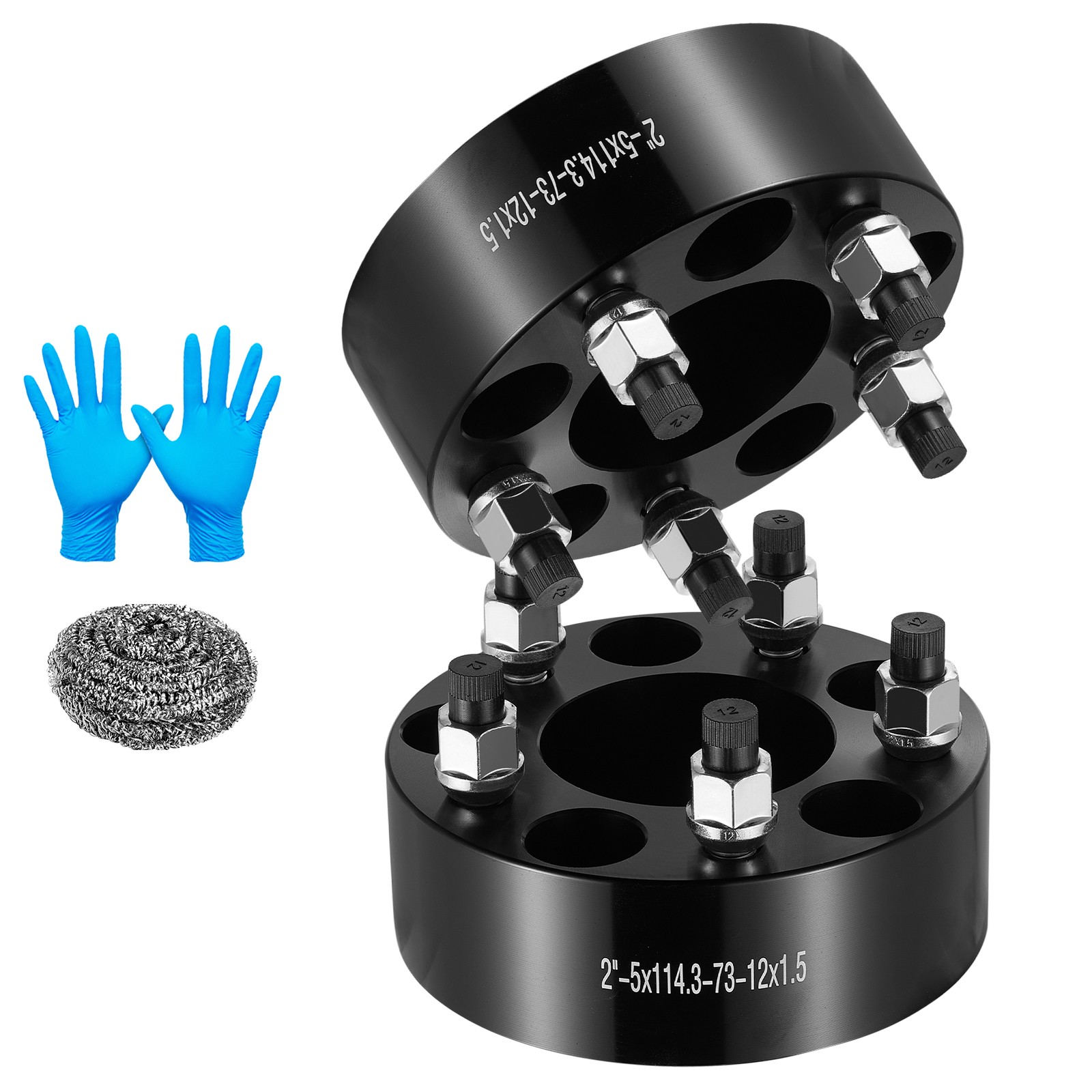 4x 2 inch 5x4.5 5x114.3 Wheel Spacers 12x1.5 For 1991-2005 Acura NSX