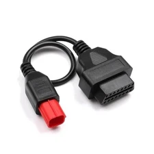 Euro5 Adapter 6 Pin Motorrad Bike Diagnose OBD Motorcycle 6pin to OBD2 Some K 