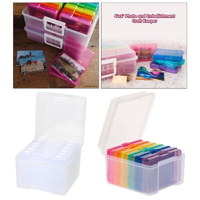 Organizer Set Artbin Griff Transparent Kunststoff Fotos Aufbewahrung Novelinks