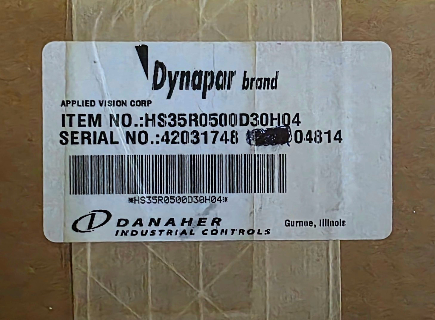 Dynapar Series HS35R Optical Incremental Hollowshaft Encoder, Shielded DC, MPN