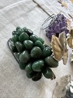 Four 4 Polished Semi Precious Grapes MCM Table Ornaments Agate Amethyst Rose Lot — photo 6