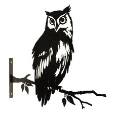 Primus Metal Owl Large Tree Silhouette