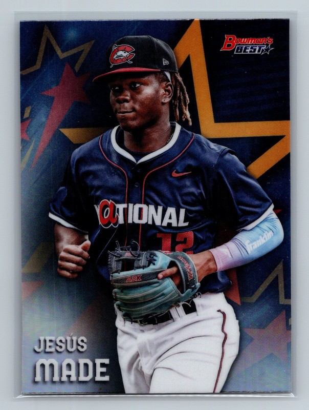 2025 Bowman's Best Jesus Made All-Star Futures Game #FG-10 Brewers