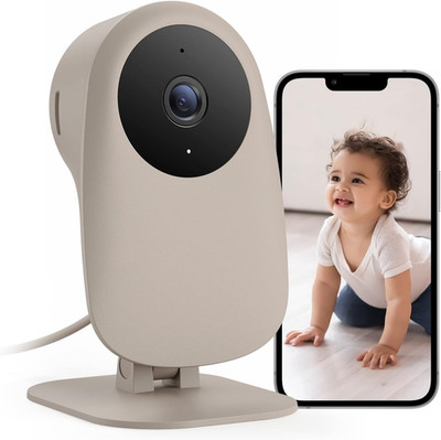 Baby Monitor with Crying Detection, Camera and Audio 1080P Night Vision Motion a