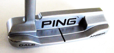 Nice! PING Vault 2.0 DALE Anser Platinum Milled Blade Putter 34