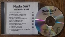 Nada Surf – If I Had A Hi-Fi PROMO CDr 2010 US