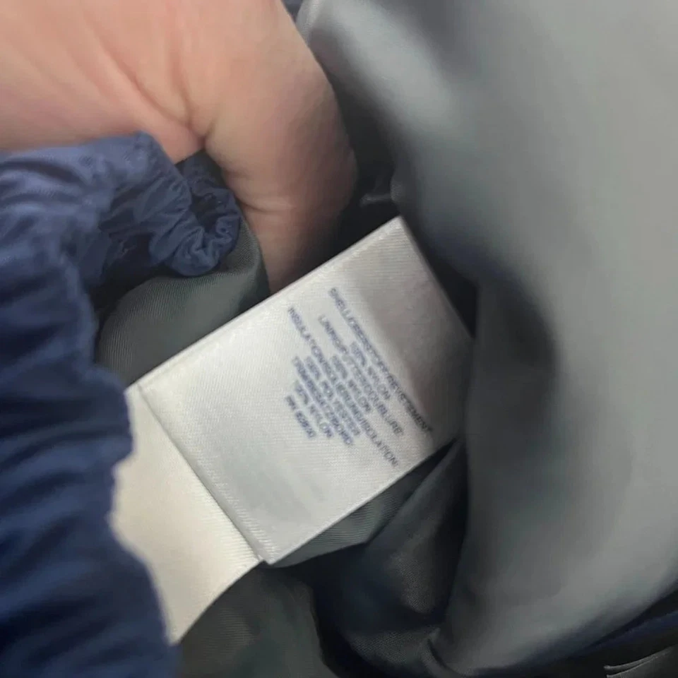 Lands End Kids Squall Waterproof Insulated Iron Knee Winter Snow Pants Blue 10 - Image 3 of 4