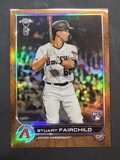 2022 Topps Chrome Ben Baller #156 Stuart Fairchild Chartreuse Refractor 04/15
