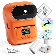 Phomemo M110 Bluetooth Etichettatrice Adesive Codice a Barre Stampante Etichette