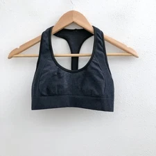 LULULEMON Ebb & Flow Racerback Bra Inkwell / Black No Size Dot Check Measurement