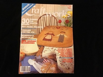 Craftworks For The Home Magazine #11 Summer Fun Crafts, Folk Art for the 4th