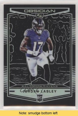 2018 Panini Obsidian 15/100 Jordan Lasley #197 Rookie RC READ 1u0