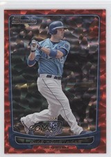 2012 Bowman Red Ice 7/25 Mike Moustakas #103 fm0