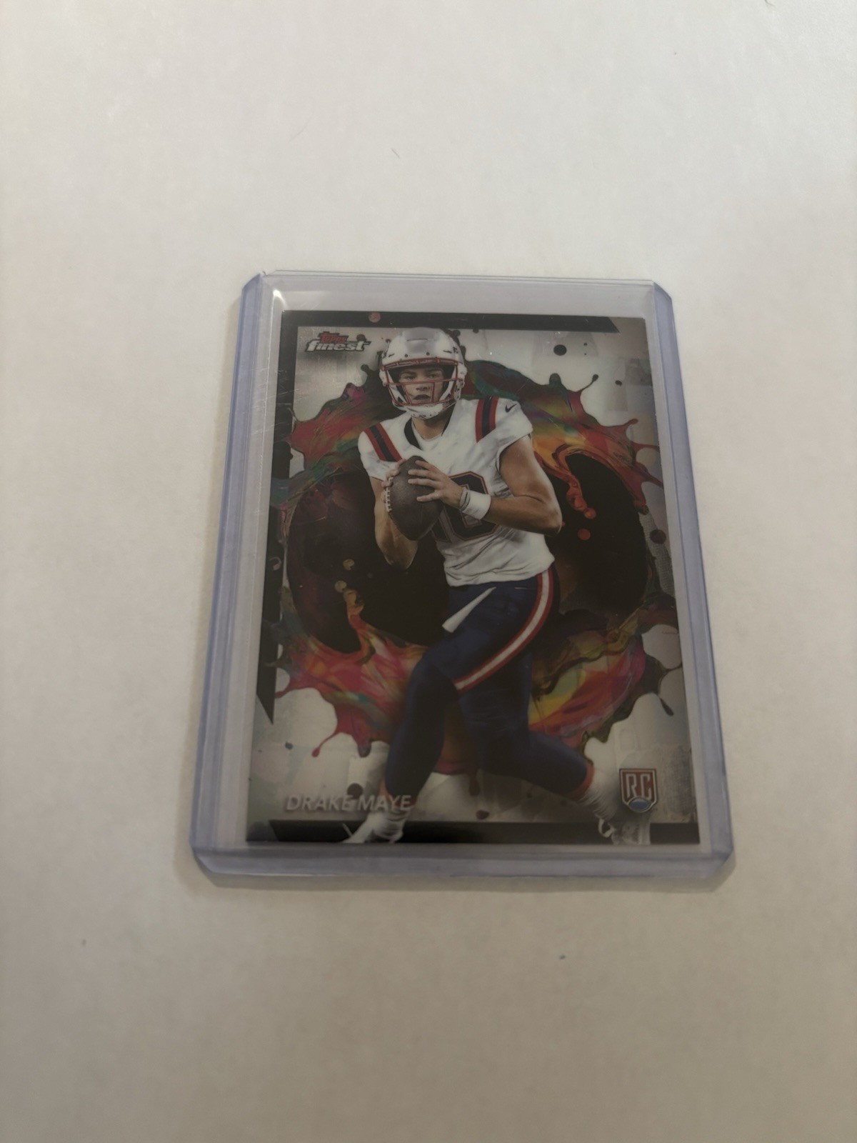 2024 Topps Finest - Rare Drake Maye #248 Refractor (RC)