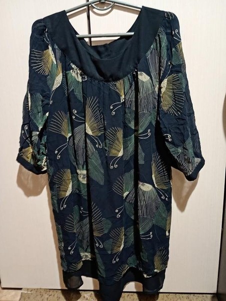 Women Pepe Jeans Dress Black Polyester 42 / XL /