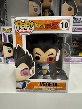 Funko Pop! Dragon Ball Z: Vegeta #10 Box damage