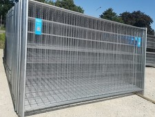 70 lfm Bauzaun 3,5x2,0  Mobilzaun Betonfuß Absperrzaun Absperrung LIEFERUNG 0Є