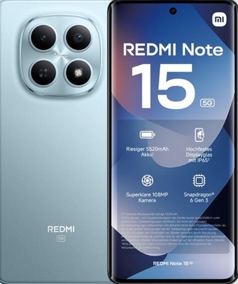 Xiaomi Redmi Note 15 5G 256GB glacier blue