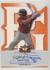 2014 Leaf Valiant Orange Prismatic 2/25 Chris Betts #PGV-CB1 Auto gn7