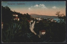 Ansichtskarte Castelnuovo, Ortspartie aus der...