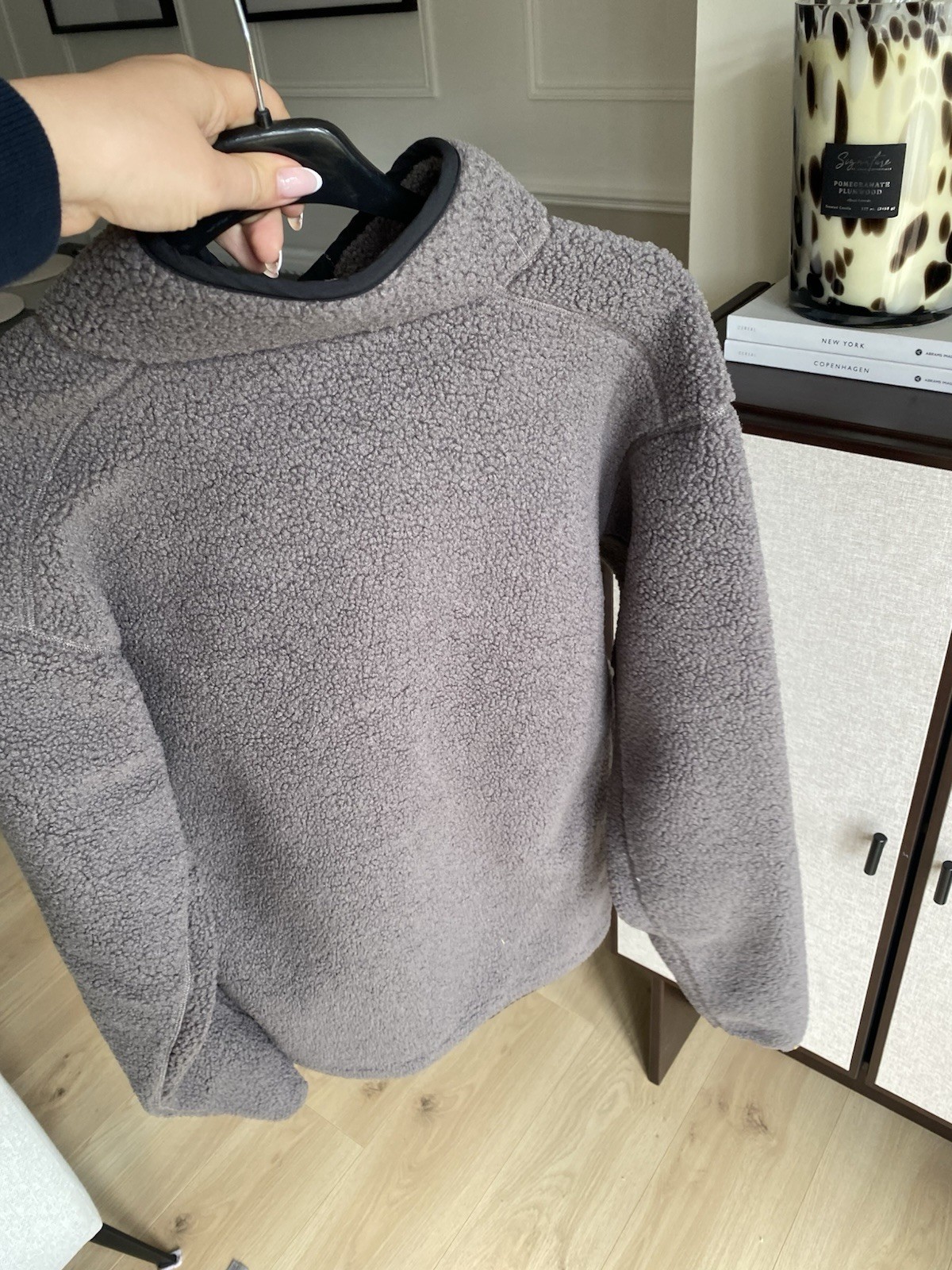 Men’s Adidas Terrex Fleece Grey Zip Up Tagged Size Medium Rrp £100 image 8