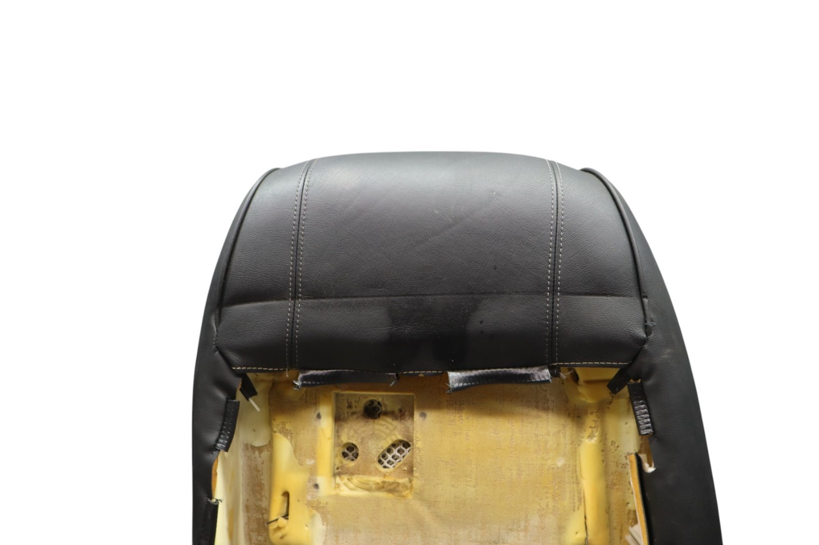 09-13 Maserati Quattroporte S M139 Front Left Top Upper Seat Cushion Black OEM