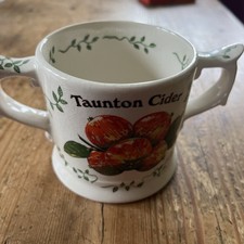 Vintage Taunton Cider Wade Pottery Ltd Edition Mug 1981 Twin Handled Cup 