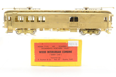 #ad HO Brass Suydam SN Sacramento Northern Niles Wood Interurban Combine Berry Car $174.99