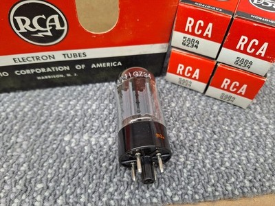 5AR4 GZ34 Vacuum Tube RCA NOS mullard great britain 4 notch | eBay