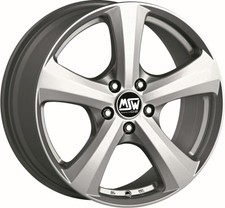 4x Sommerräder MSW 19 für Opel Insignia Limo 0GA ABE  16 Zoll Felgen 215