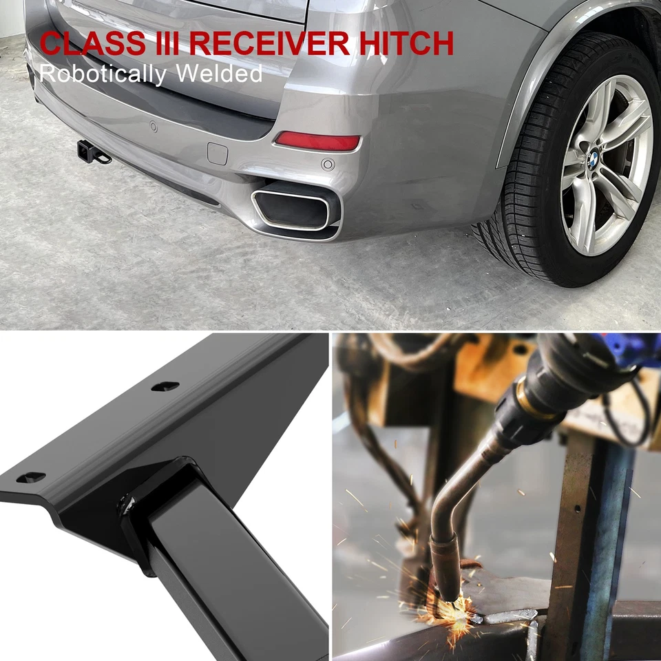 Receptor de enganche de remolque clase 3 para BMW X5 X6 2007-2019 Foto 4 de 4