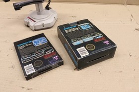 STACK UP NINTENDO NES GAME 5 SCREW COMPLETE W/ BOX, - ROB ROBOT -GYROMITE GAME