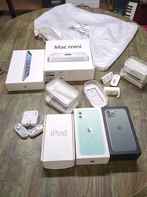 Genuine Apple Ipod EMPTY BOXES Touch  Extras /BOXES ONLY /nano Mini iPhone Ipad