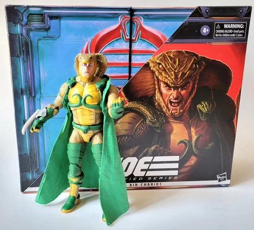 GI Joe Classified Serpentor & Cobra Air Chariot #57 2022 Pulse exclusive Hasbro
