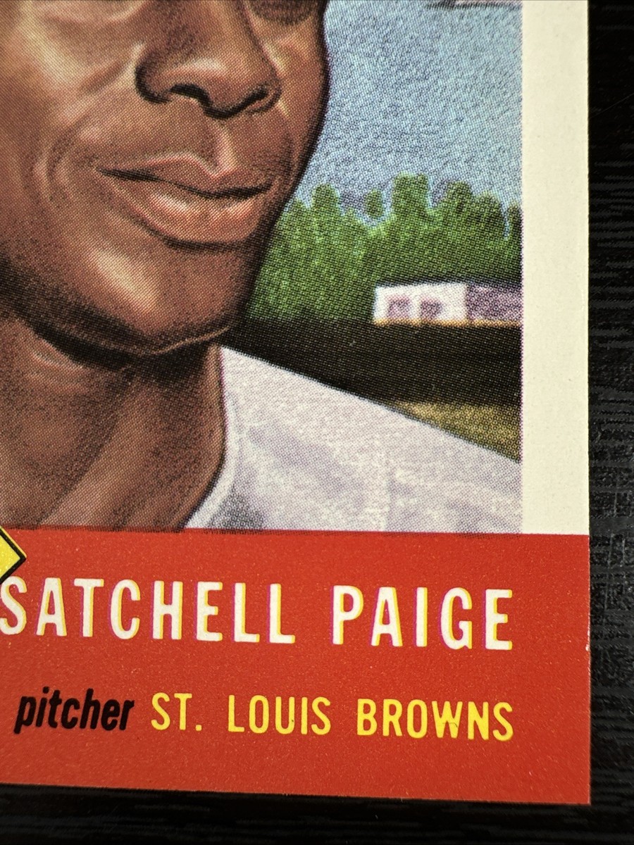 ちぇるページ 1953 Topps #220 Satchell Paige - SGC EX 5 - St. Louis Browns