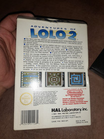 adventures of lolo 2 authentique version originale nintendo nes