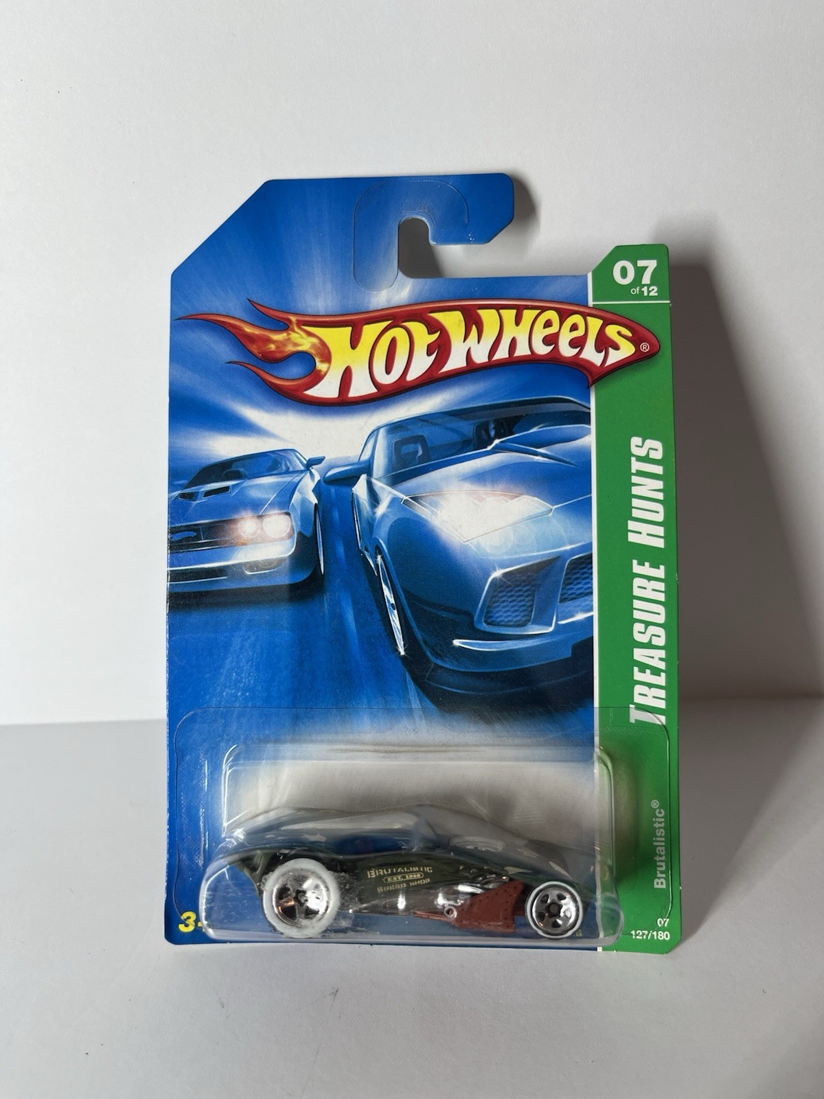 Hot Wheels Brutalistic Treasure Hunts 2007 #127/180 Diecast Car Mattel New Seal
