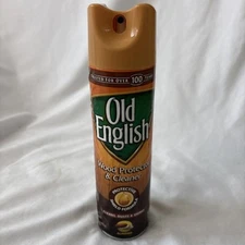 Old English Wood Protector & Cleaner Almond Scent 12.5 oz Dust Shine Polish NEW