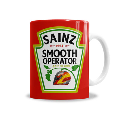 CARLOS SAINZ - RACING - F 1 - CERAMIC CUP - MUG - Argentina -