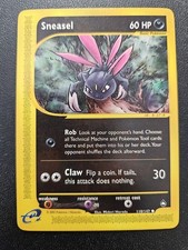 Pokemon Aquapolis Sneasel 110/147 NEAR MINT on eBay