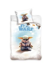 Star Wars Grogu Baby Yoda Duvet Cover Set EU Size Kids Bedding Gift Decor