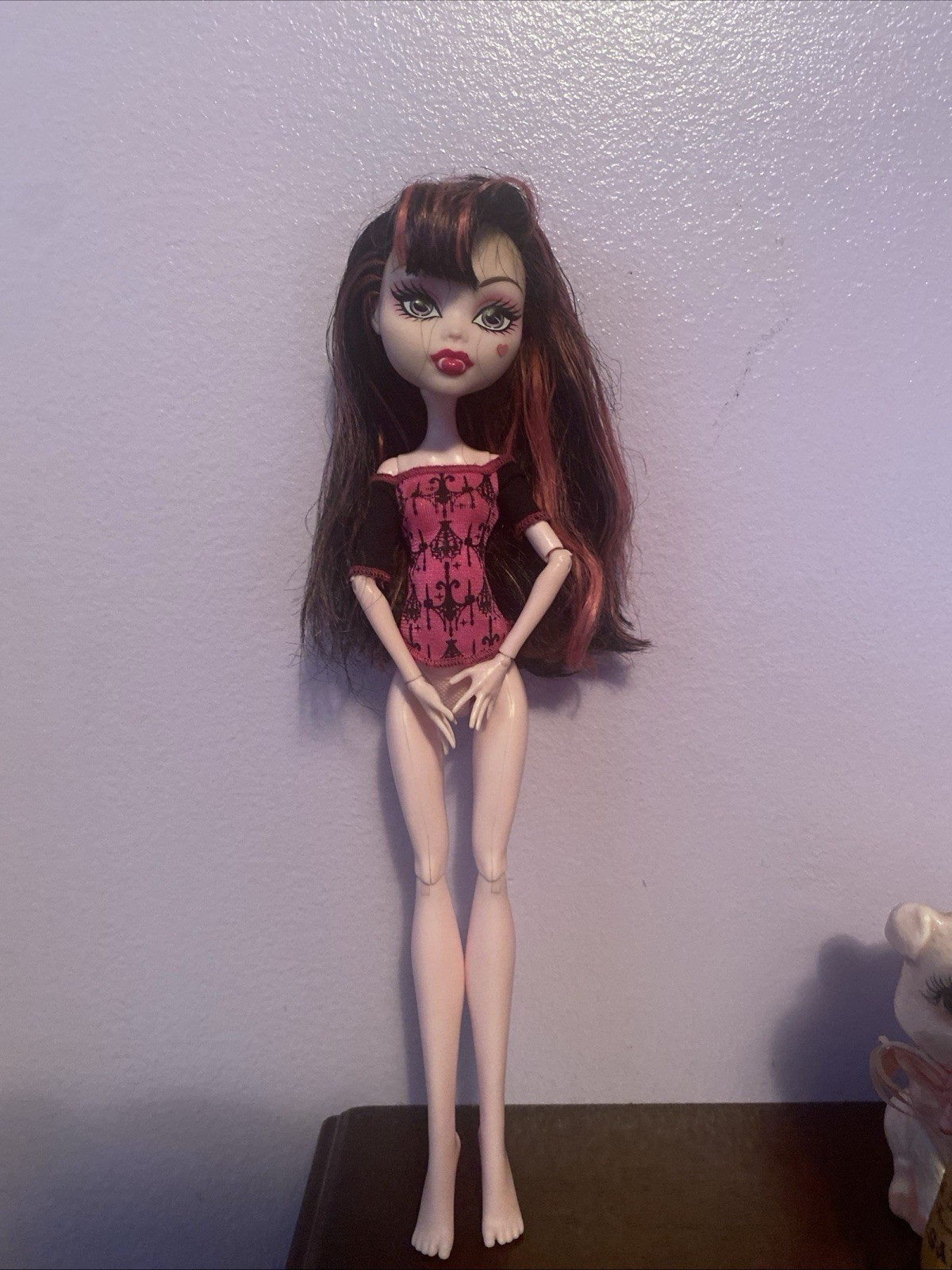 Monster High Draculaura Scaris City of Frights Doll 2012 Mattel G1 READ DESC TLC